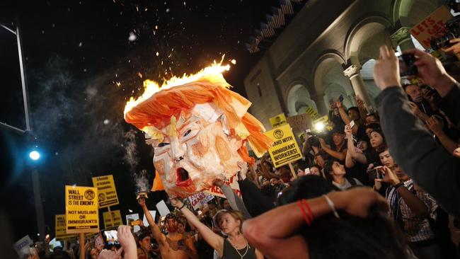 trumpheadburning